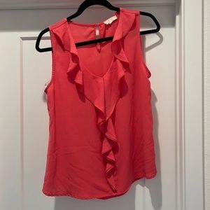 Coral top, lightly wear